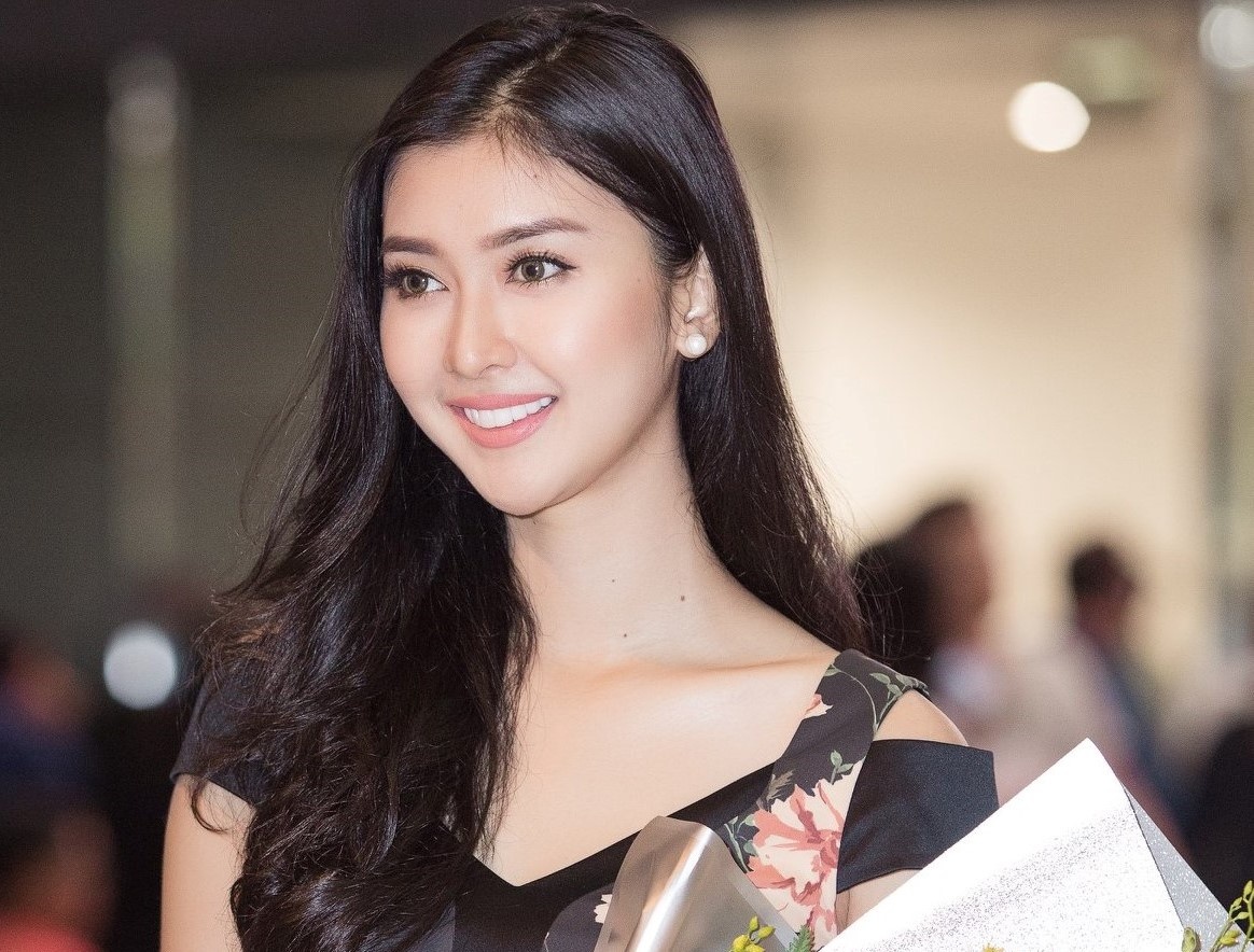 Hoa hau Quoc te rang ro khi den TP.HCM du chung ket HHVN hinh anh