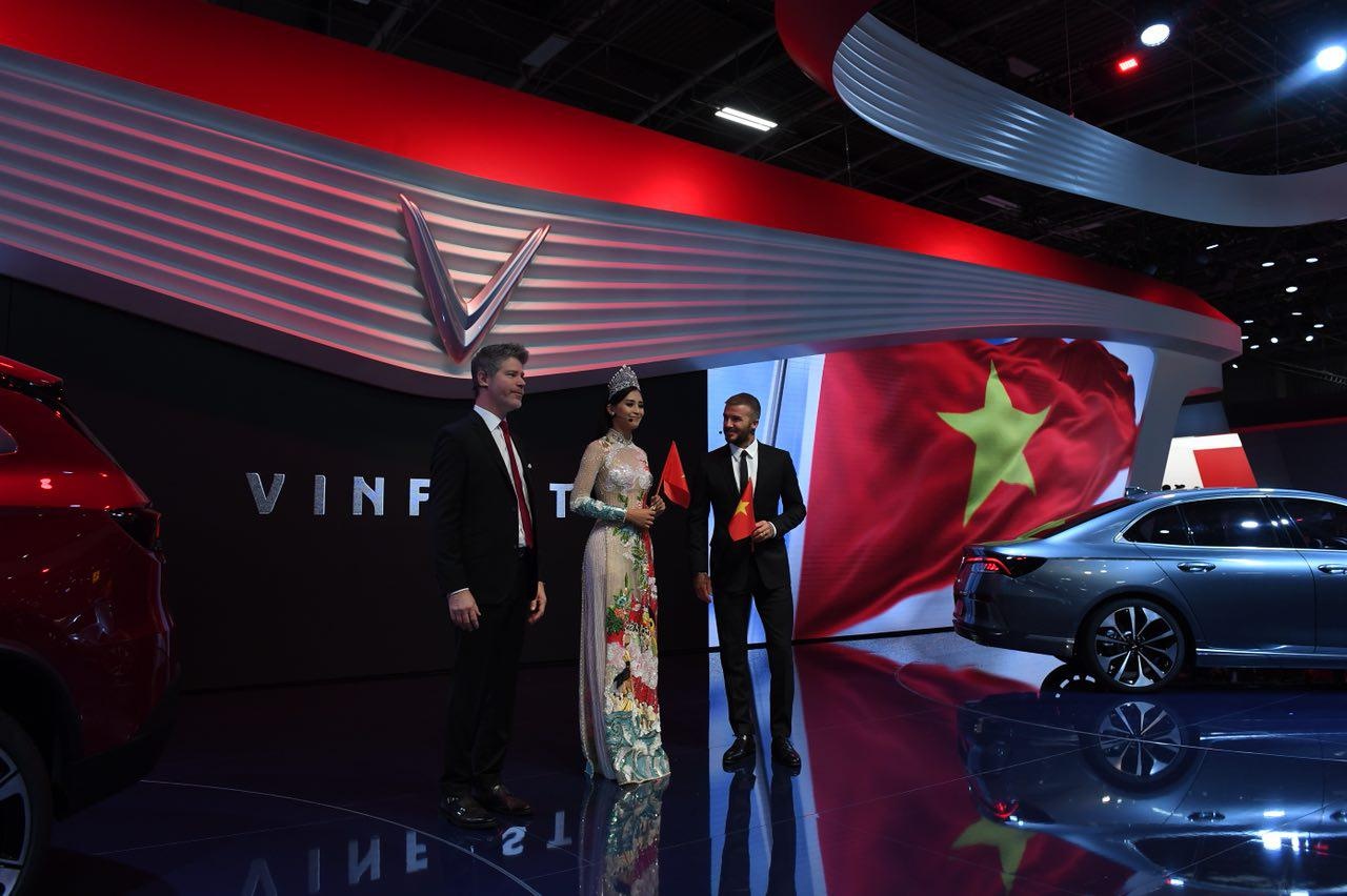 beckham tiểu vy dự vinfast ảnh 5 beckham tieu vy du vinfast anh 5