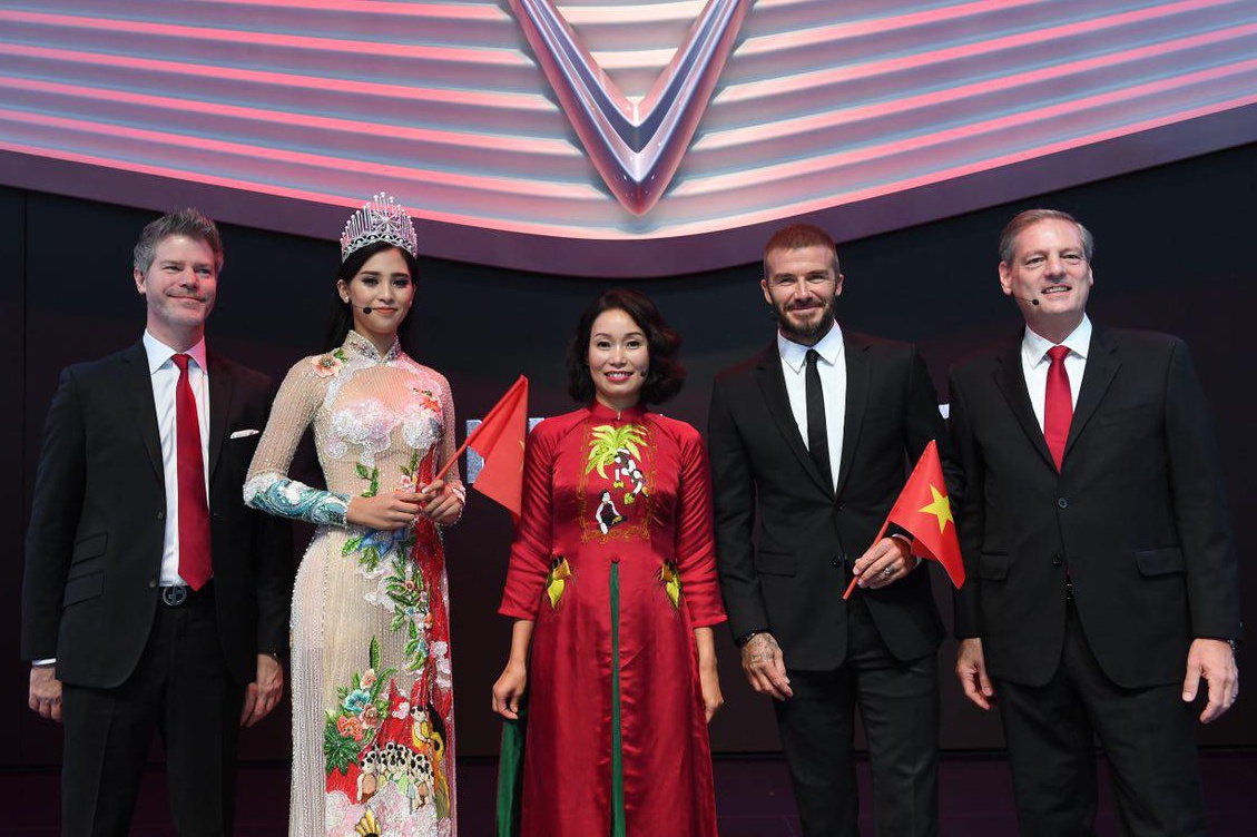 beckham tiểu vy dự vinfast ảnh 6 beckham tieu vy du vinfast anh 6