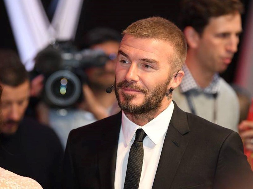 David Beckham bi che guong gao va ho hung tai su kien VinFast hinh anh