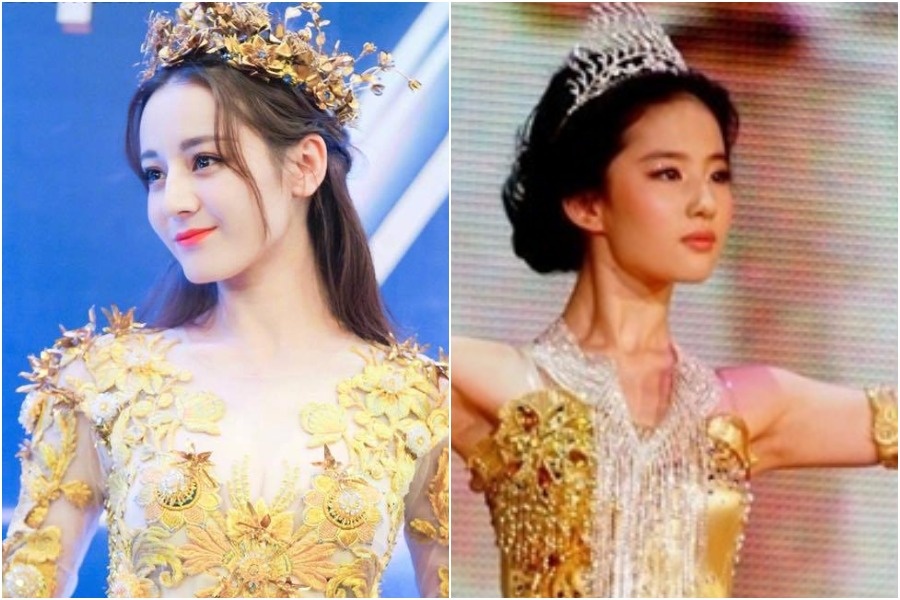 Dich Le Nhiet Ba co xinh dep hon Luu Diec Phi khi lam Nu than Kim Ung? hinh anh