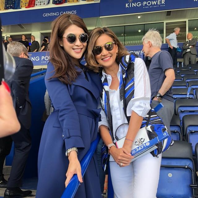 á hậu thái lan và Chủ tịch Leicester City ảnh 2 a hau thai lan va Chu tich Leicester City anh 2
