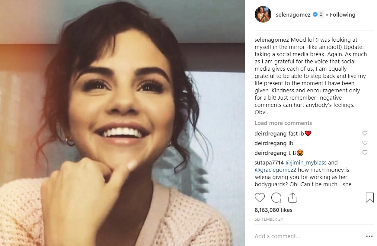 ronaldo vuot selena instagram anh 1