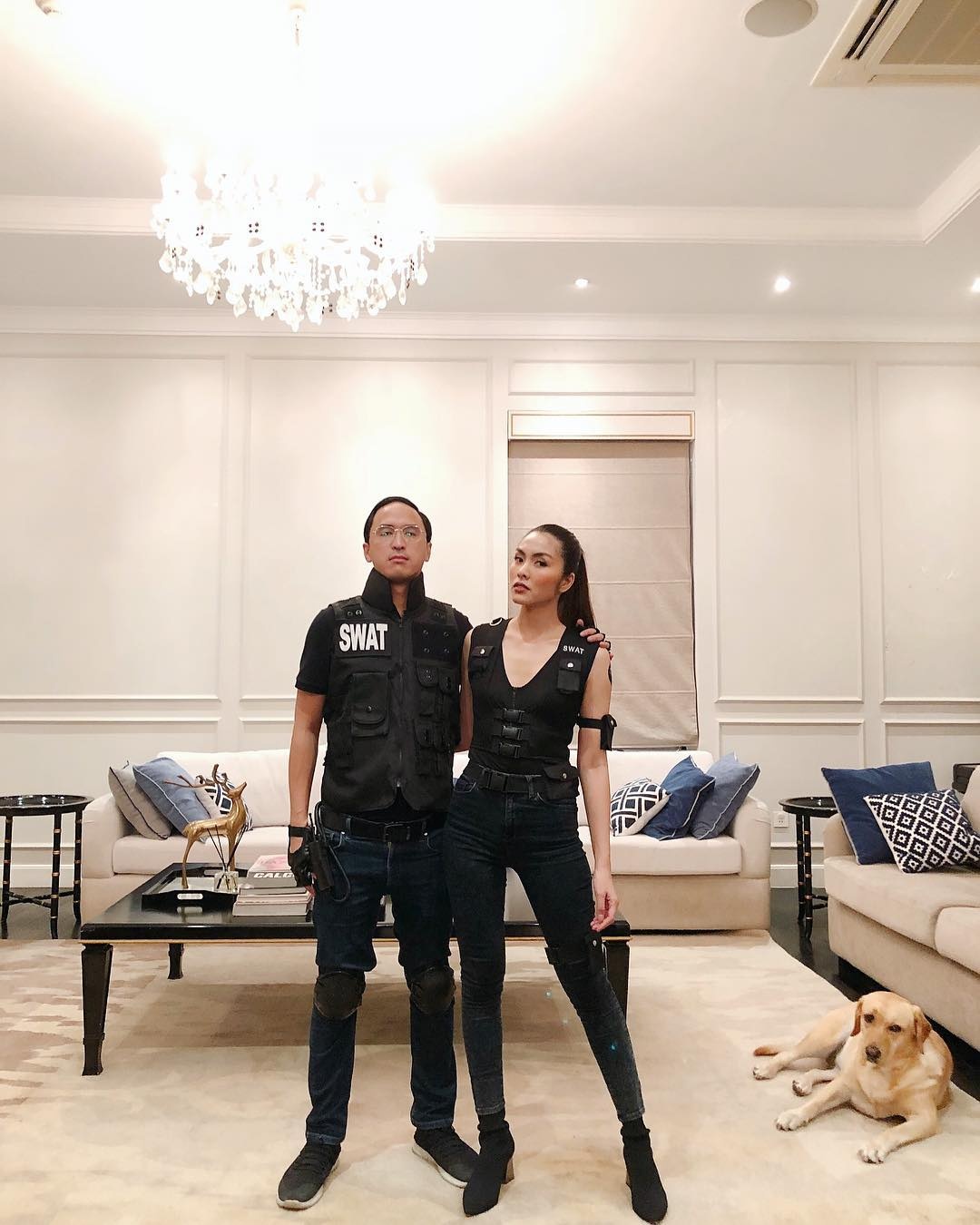 sao việt hóa trang halloween ảnh 1 sao viet hoa trang halloween anh 1