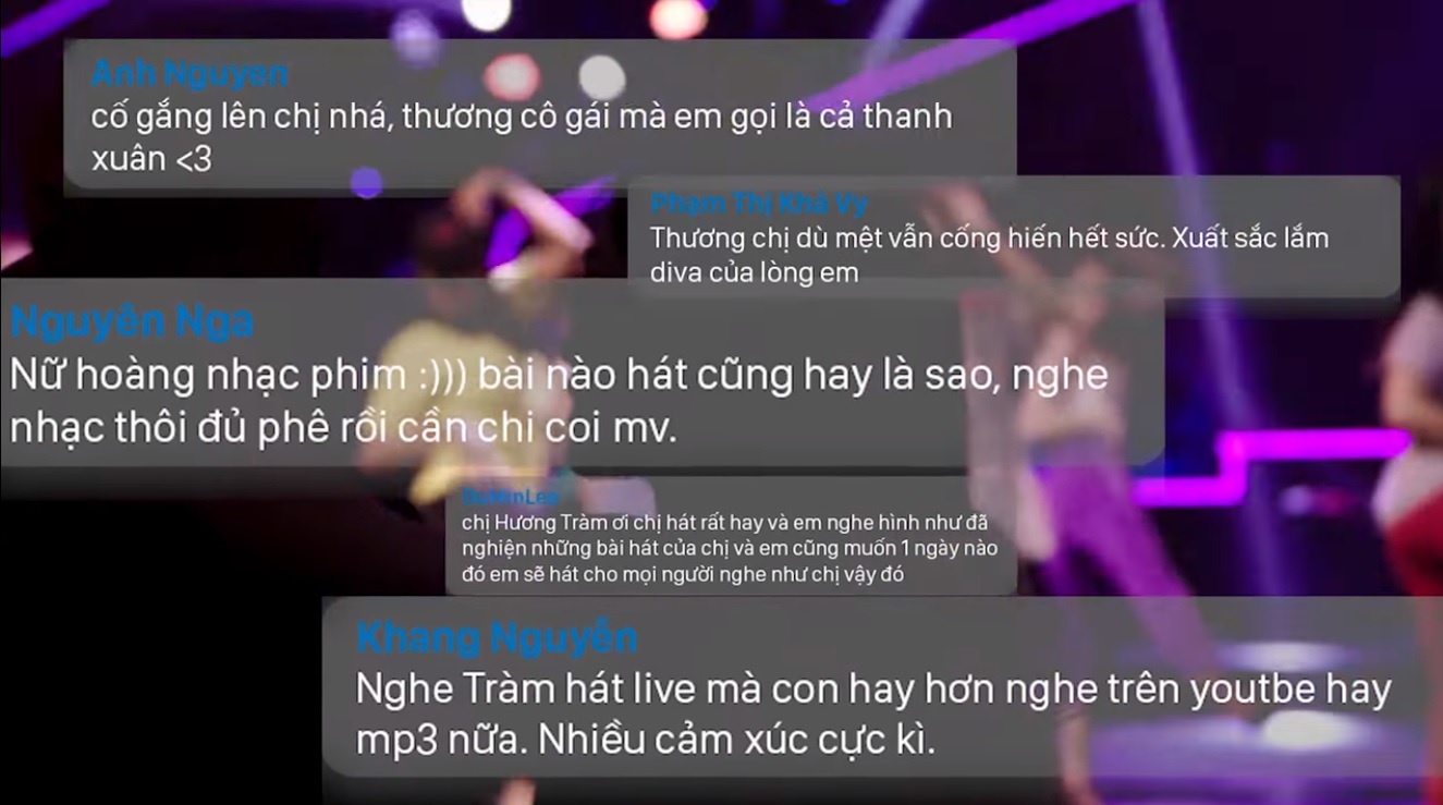 huong tram mv live for the moment anh 2