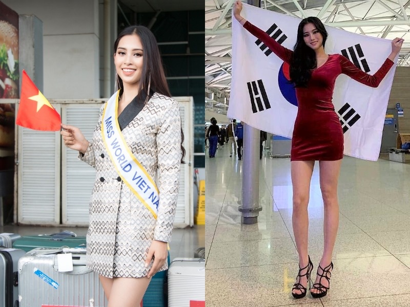 Tieu Vy va dan nguoi dep do bo Trung Quoc thi Miss World 2018 hinh anh