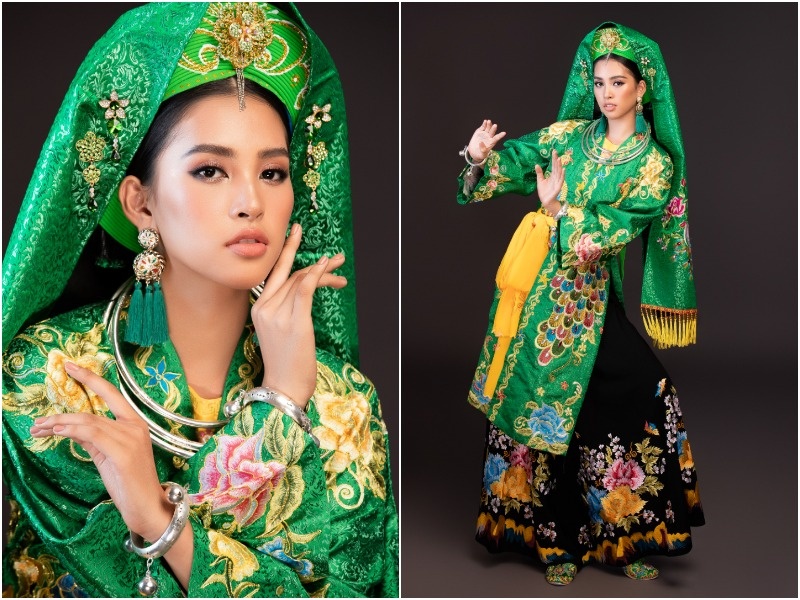 Hoa hau Tieu Vy mua chau van 'Co doi thuong ngan' tai Miss World hinh anh