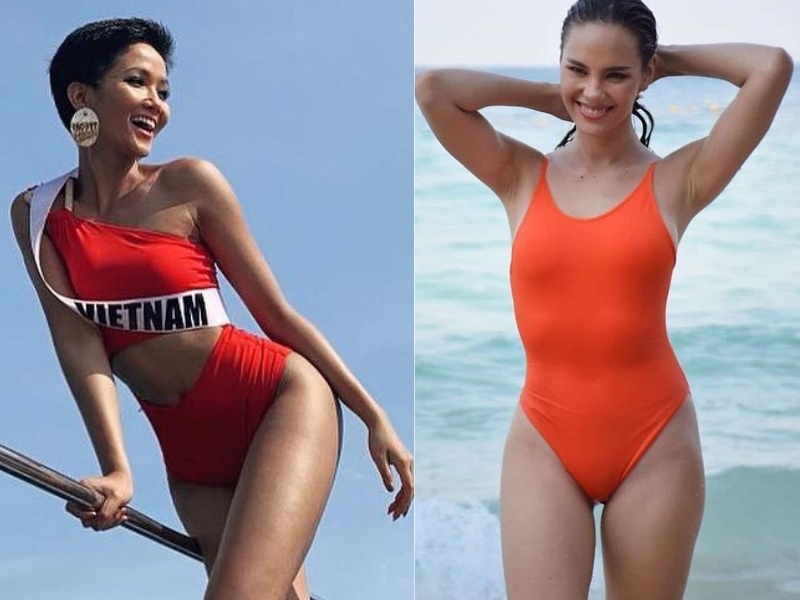 H'Hen Nie dien bikini boc lua, my nhan Philippines lo eo banh mi hinh anh