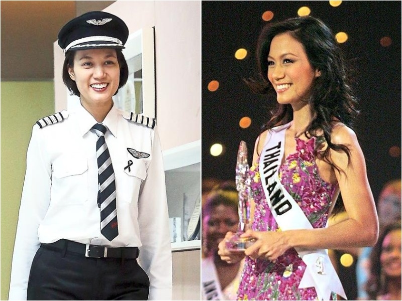 Nu co truong xinh dep gay sot khi la Hoa hau Hoan vu Thai Lan 2005 hinh anh