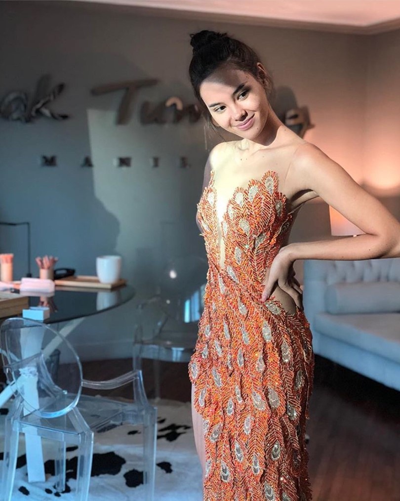 Hình ảnh đêm bán kết hoa hậu hoàn vũ 2018 ảnh 11 Hinh anh dem ban ket hoa hau hoan vu 2018 anh 11