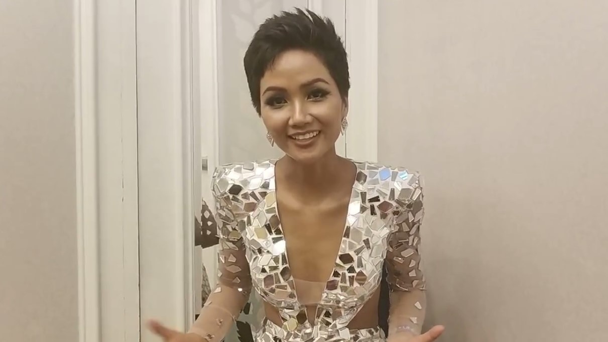 H'Hen Nie lan dau noi ve thanh tich Top 5 Hoa hau Hoan vu The gioi hinh anh