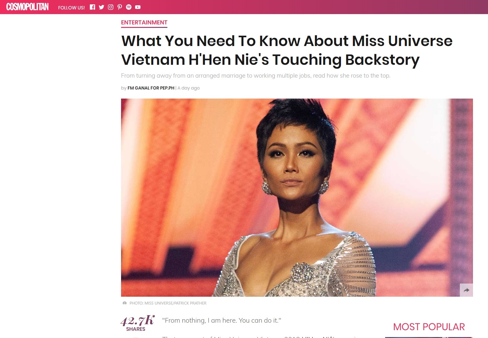 báo quốc tế h hen niê ảnh 5 bao quoc te h hen nie anh 5