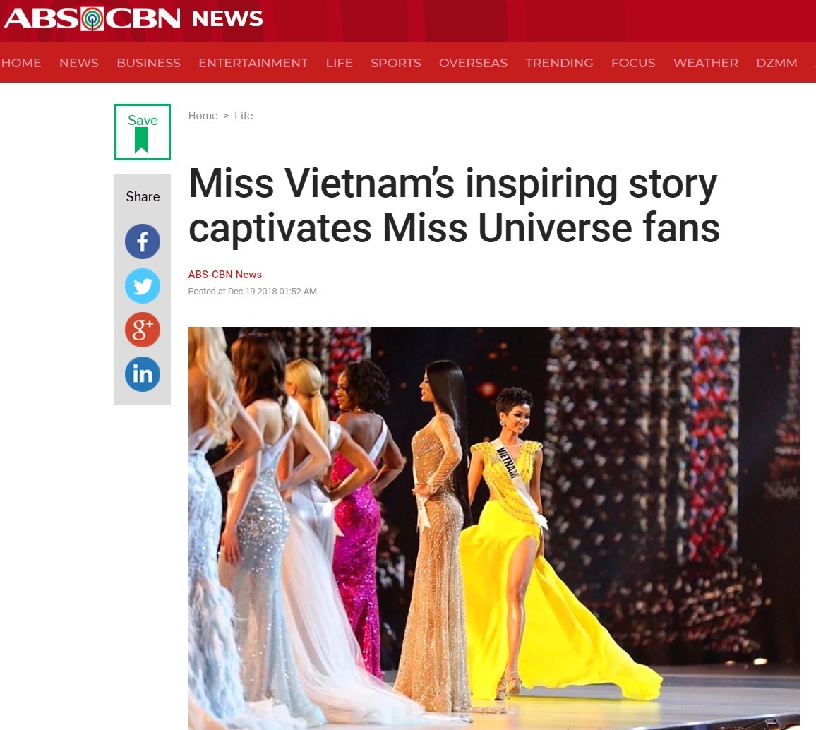 báo quốc tế h hen niê ảnh 4 bao quoc te h hen nie anh 4