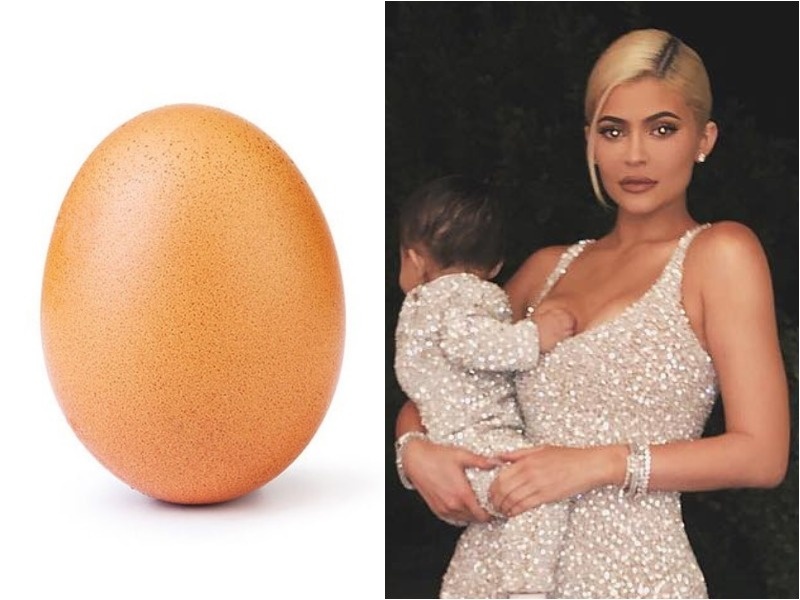 Dat 20 trieu luot thich, anh trung nham chan pha ky luc Kylie Jenner hinh anh