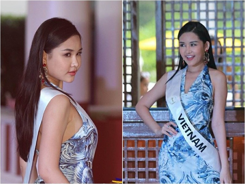 Ngan Anh va cac thi sinh Hoa hau Lien luc dia dien trang phuc dao bien hinh anh