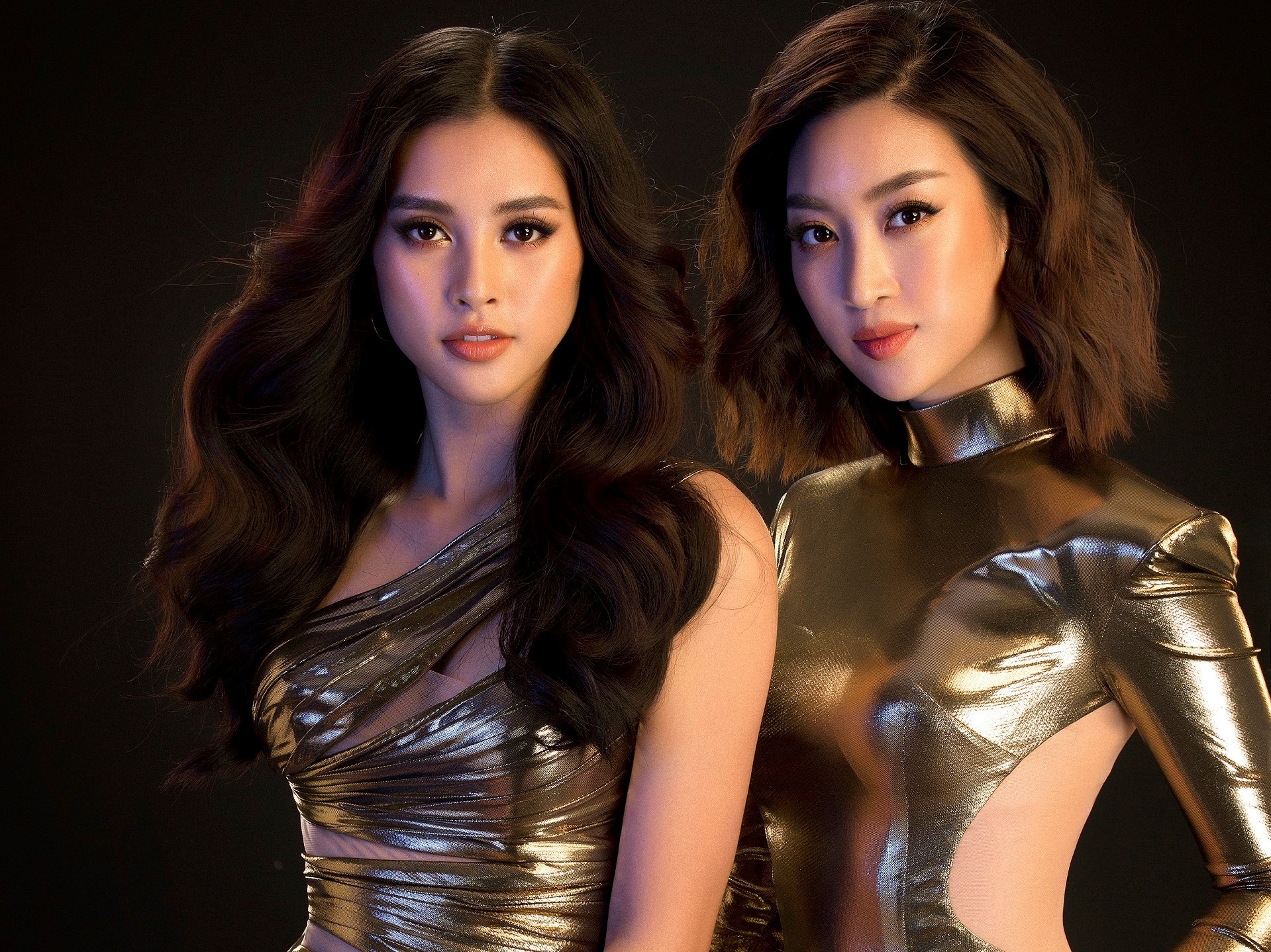 My Linh, Tieu Vy dien dam xe goi cam, lam dai su Miss World Viet Nam hinh anh