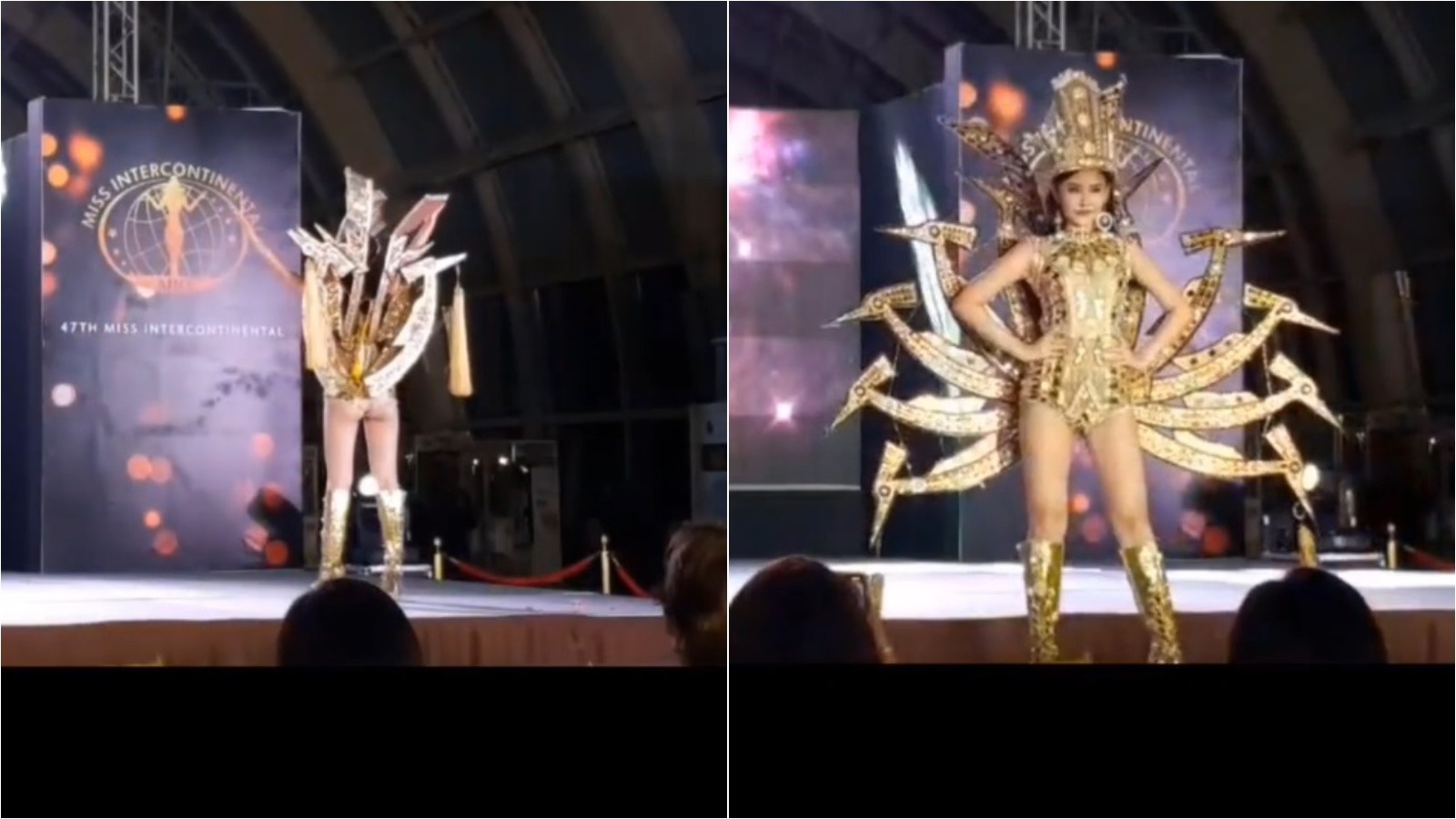 Clip Ngan Anh trinh dien trang phuc me Au Co toi 19/1 hinh anh