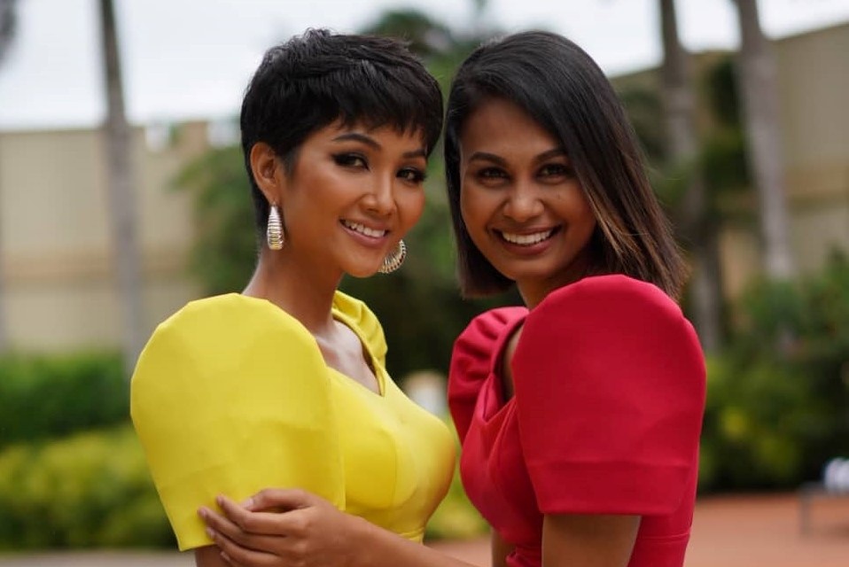 Hoa hau Philippines than thiet voi H'Hen Nie cung vuon len tu tup leu hinh anh