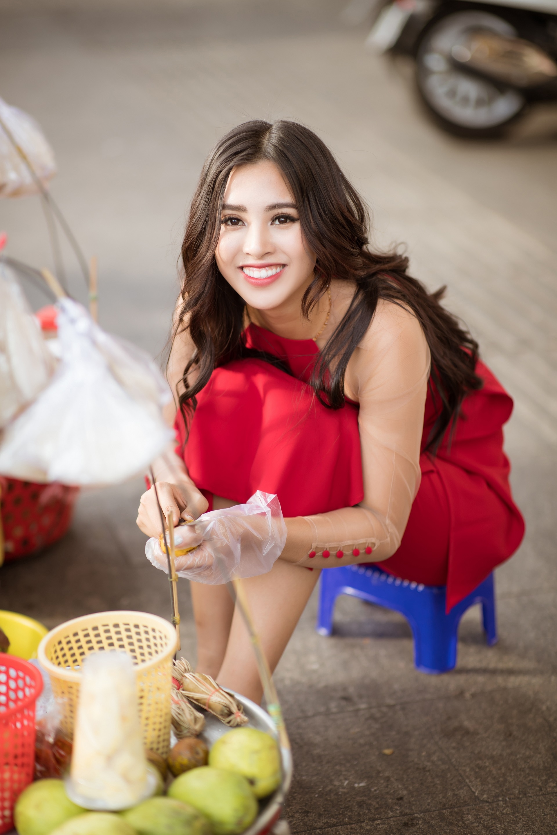 tieu vy an banh trang tron anh 6