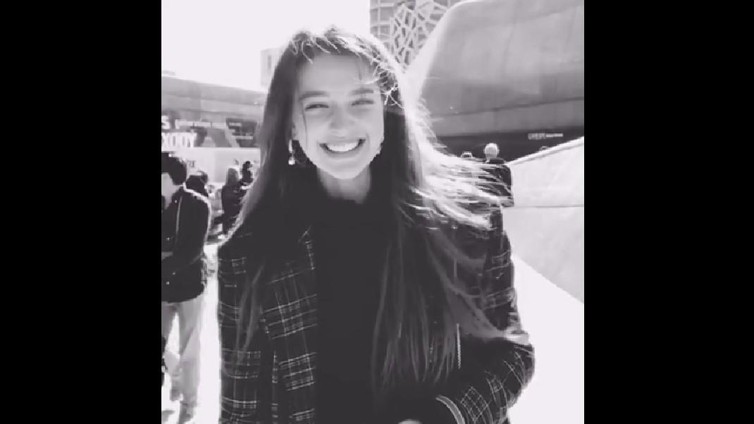 Nu cuoi rang ro cua 'bong hong Nga' o Han Angelina Danilova hinh anh