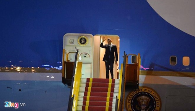 Obama đến Việt Nam ảnh 1 Obama den Viet Nam anh 1