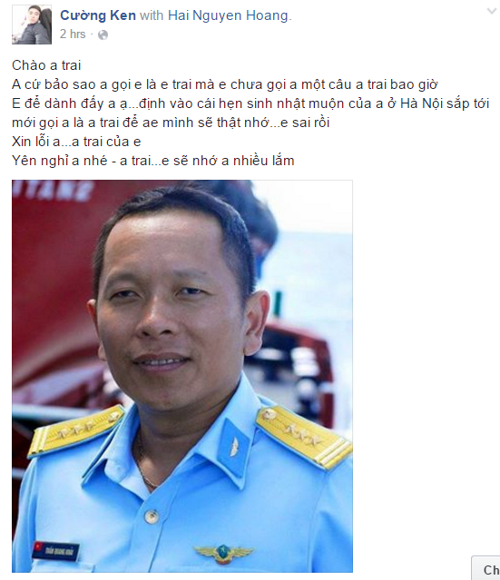 Phi công Trần Quang Khải ảnh 2 Phi cong Tran Quang Khai anh 2