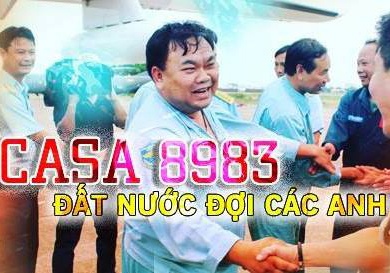 May bay CASA roi: Mong cac anh binh an tro ve hinh anh