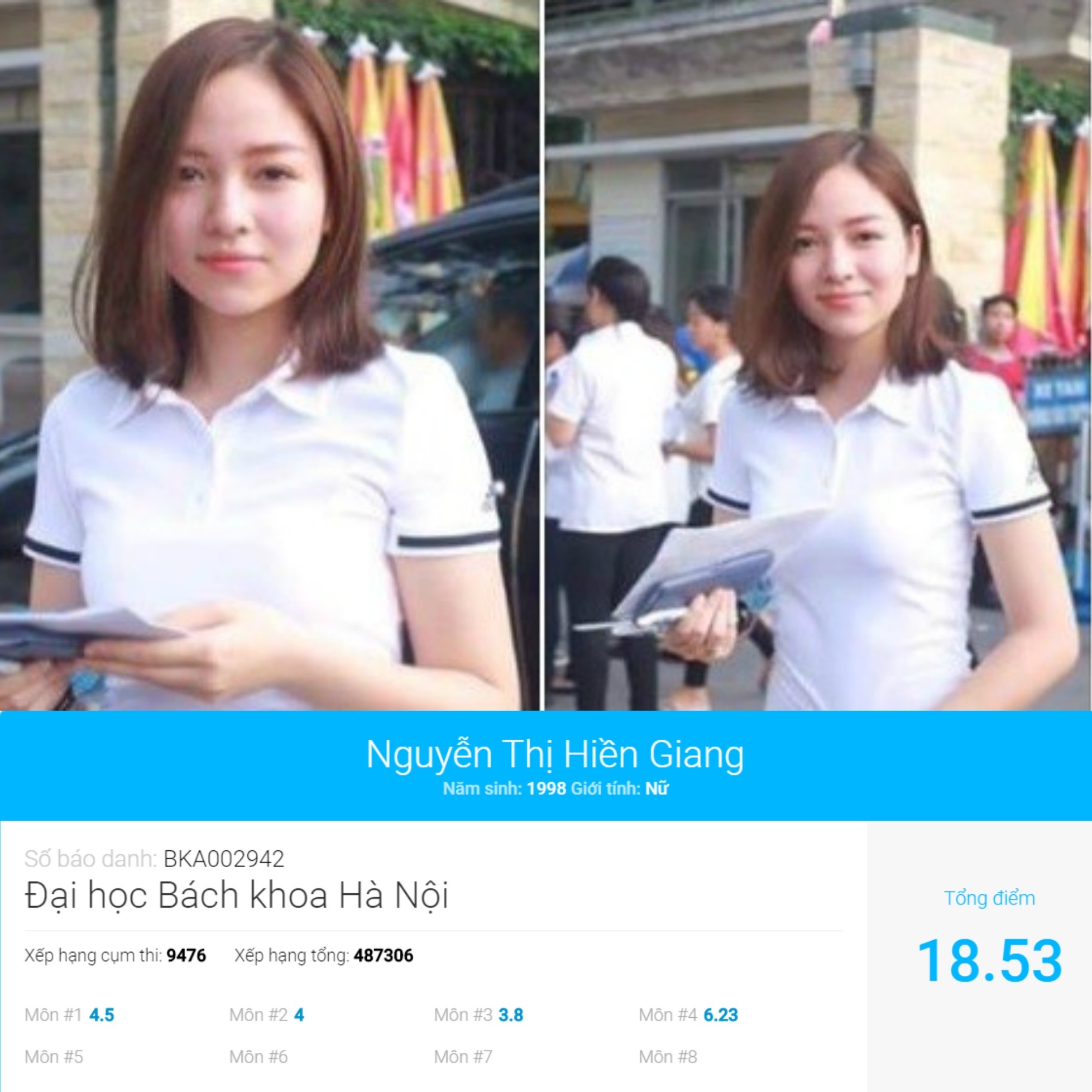 diem thi Dai hoc cua hot teen anh 6