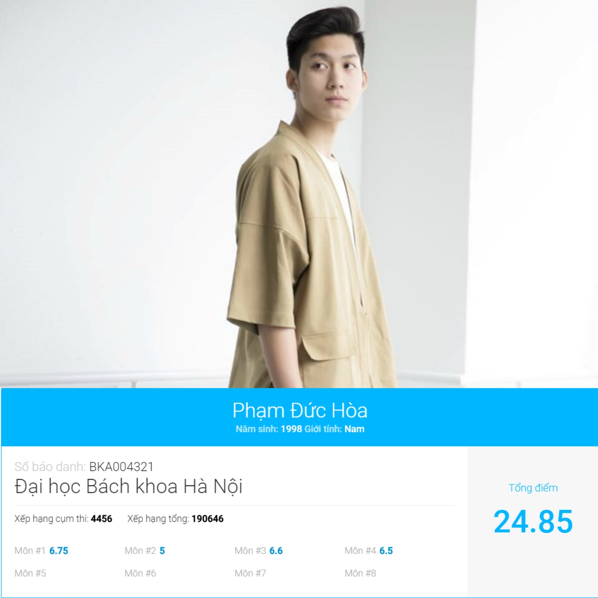 diem thi Dai hoc cua hot teen anh 7