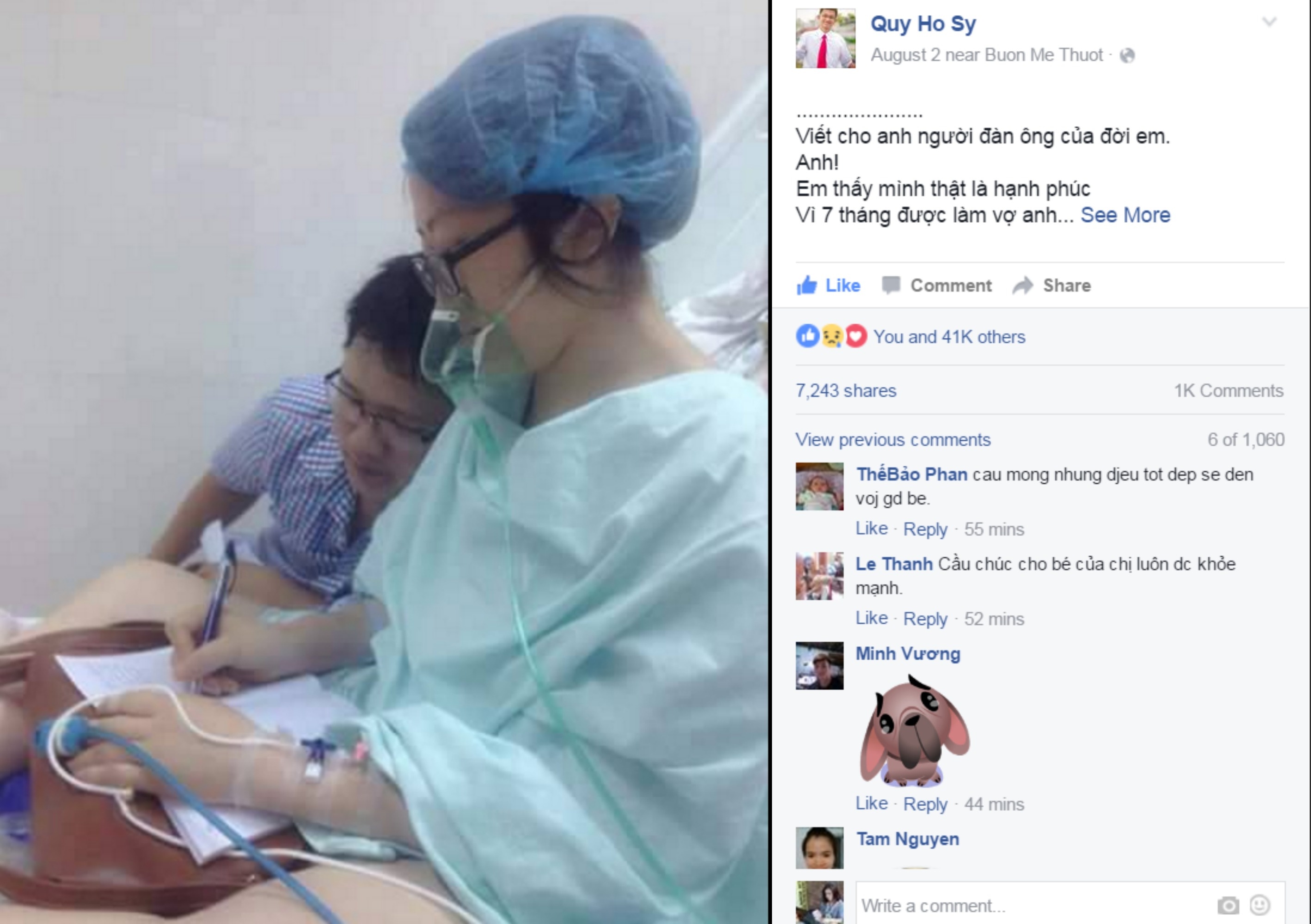 Mẹ ung thư nhường sự sống cho con ảnh 1 Me ung thu nhuong su song cho con anh 1