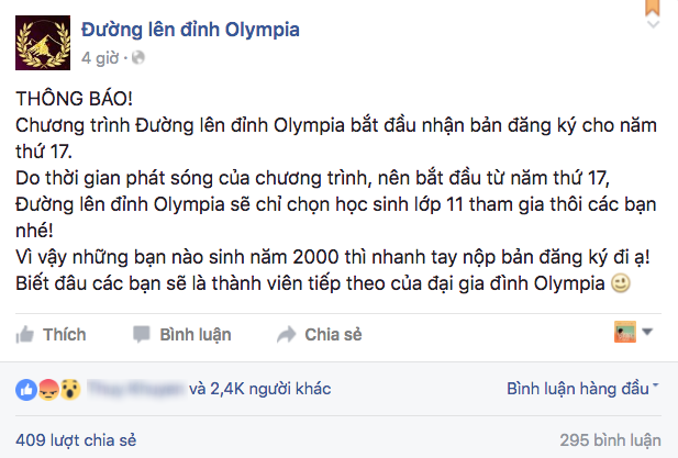 Đường lên đỉnh Olympia ảnh 2 Duong len dinh Olympia anh 2