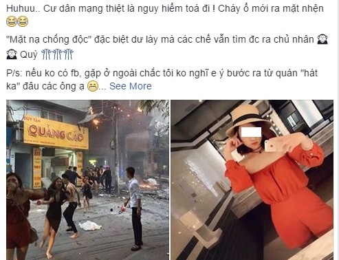 cháy ở Nguyễn Khang ảnh 1 chay o Nguyen Khang anh 1