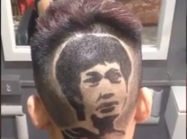 Chang trai cat toc hinh Cong Phuong hinh anh