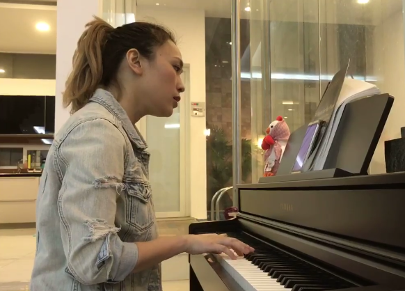 Giu loi hua voi fan, My Tam cover 'Phia sau mot co gai' hinh anh