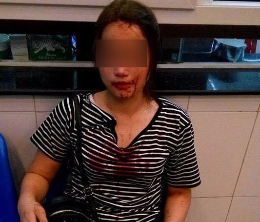 công an đánh bạn gái ảnh 1 cong an danh ban gai anh 1