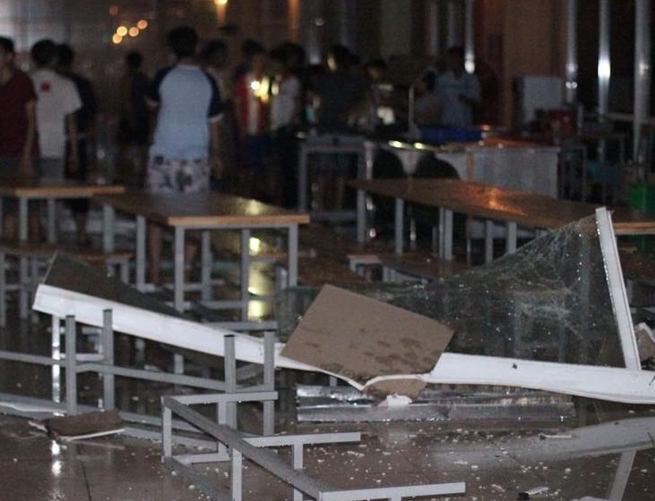 Sap tran nha o ky tuc xa Dai hoc Quoc gia TP.HCM hinh anh