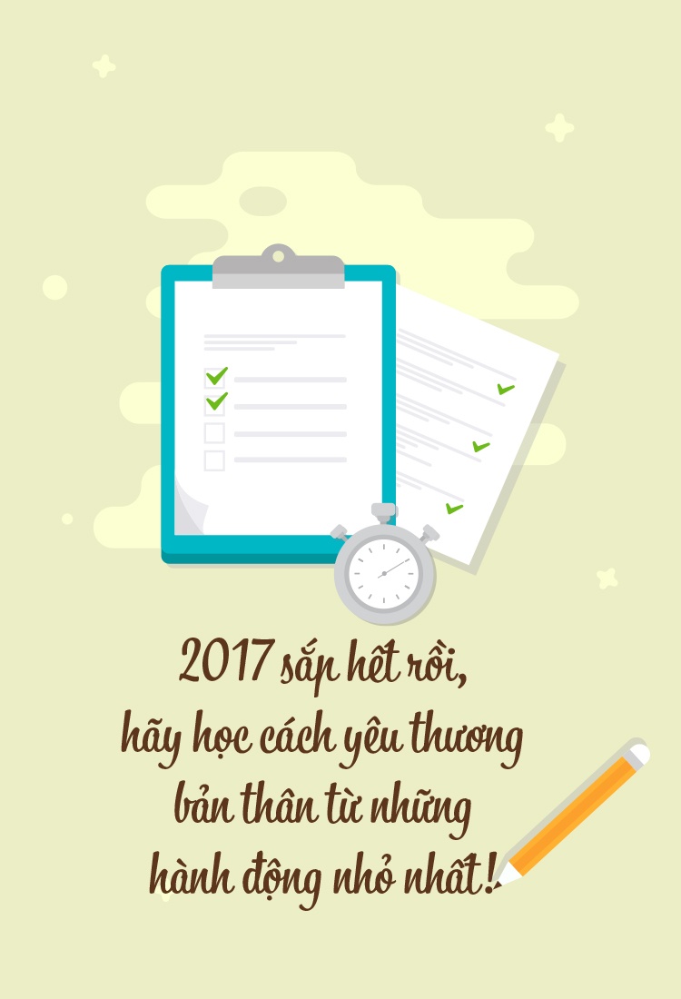 2017 sap het roi, hay hoc cach yeu thuong ban than tu nhung hanh dong hinh anh