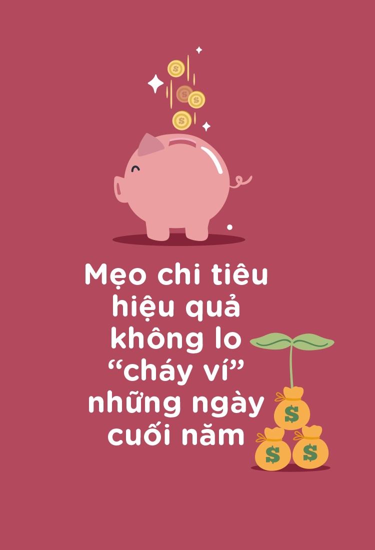 Meo chi tieu hieu qua khong lo 'chay vi' nhung ngay cuoi nam hinh anh