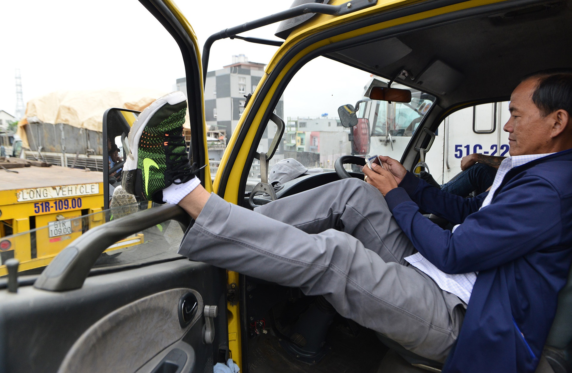 Ket xe cau Phu My anh 2