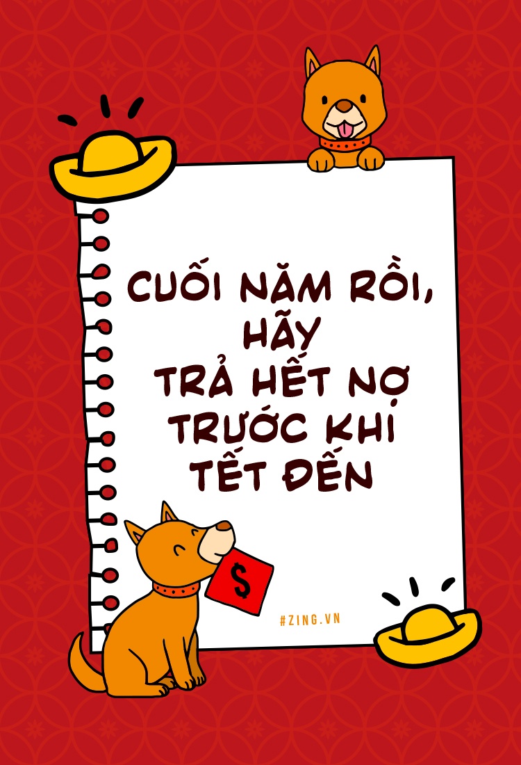 Cuoi nam roi, hay tra het no truoc khi Tet den hinh anh