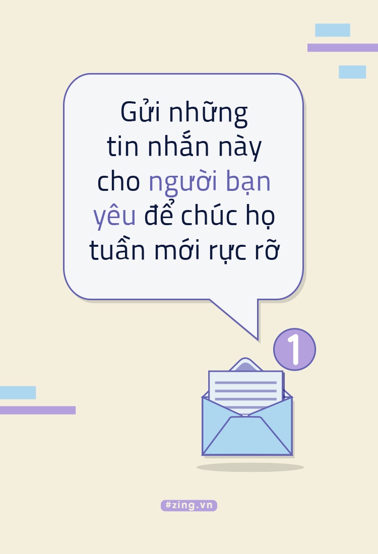 Gui tin nhan nay cho nguoi ban yeu de chuc ho tuan moi ruc ro hinh anh
