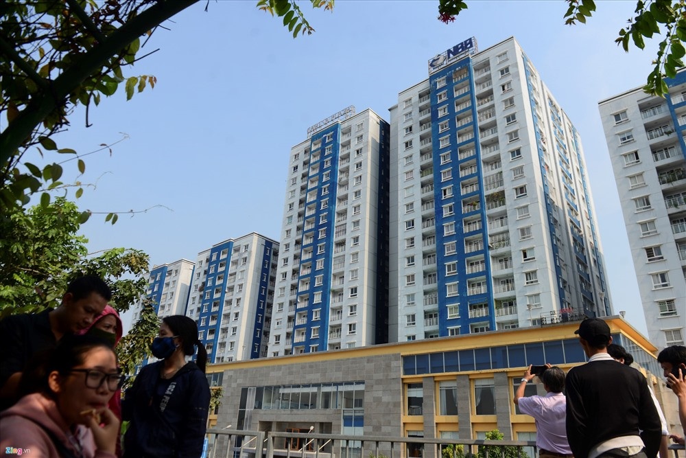 TP.HCM cuong che nguoi dan roi chung cu chua nghiem thu PCCC hinh anh