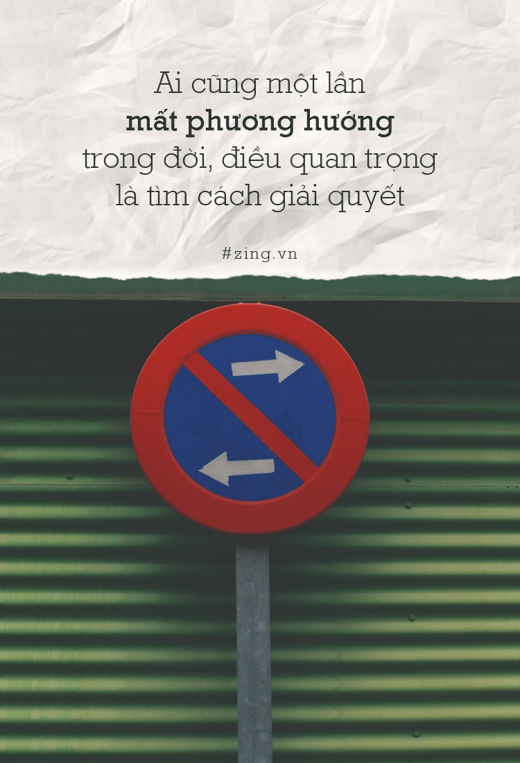 Ai cung tung mat phuong huong trong doi, quan trong la cach giai quyet hinh anh