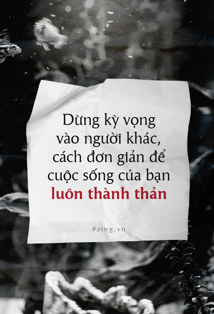 Dung ky vong vao nguoi khac, cach don gian de cuoc song thanh than hinh anh