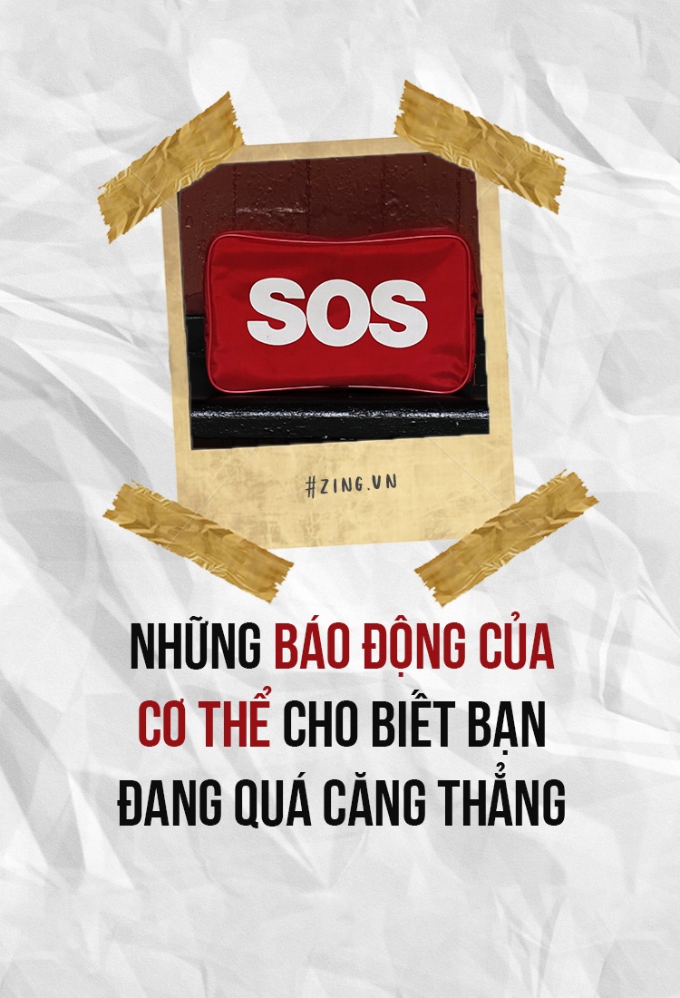 Nhung bao dong cua co the cho biet ban dang qua cang thang hinh anh