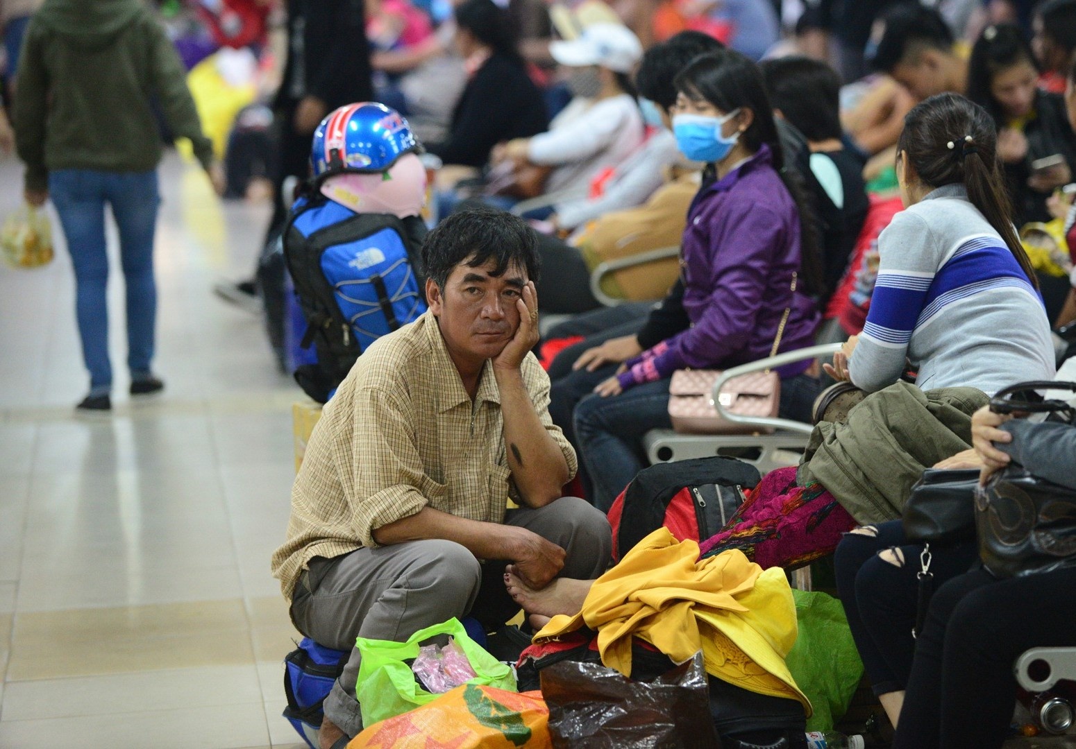 Ve xe tai TP.HCM tang 30-40% dip Quoc khanh hinh anh