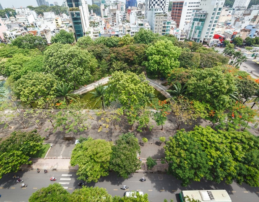 TP.HCM dung ngan sach chinh trang cong vien 23 Thang 9 hinh anh