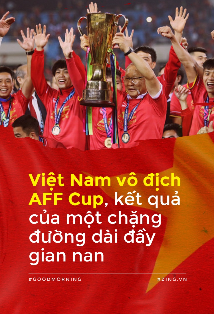 Viet Nam vo dich AFF Cup, ket qua cua mot chang duong dai day gian nan hinh anh