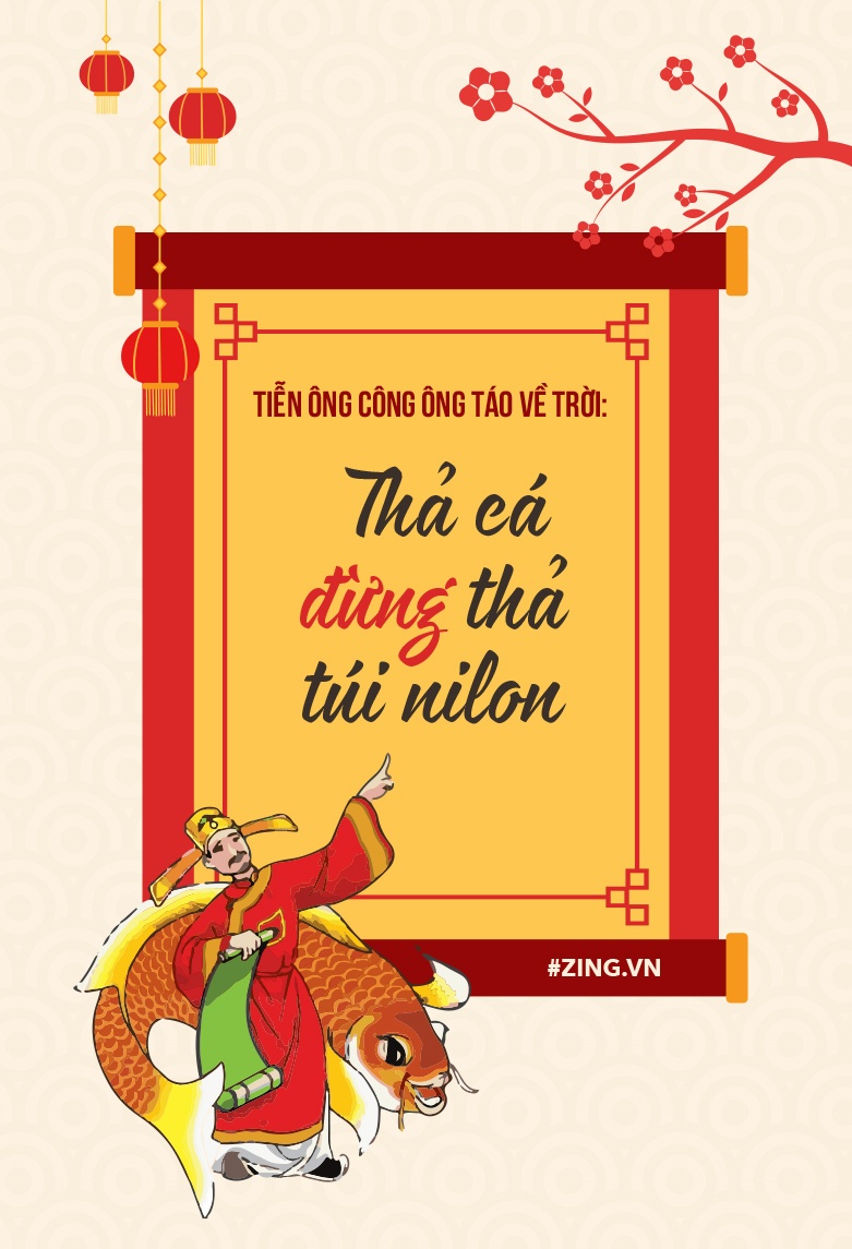 Tien ong Cong ong Tao ve troi: Tha ca dung tha tui nilon hinh anh