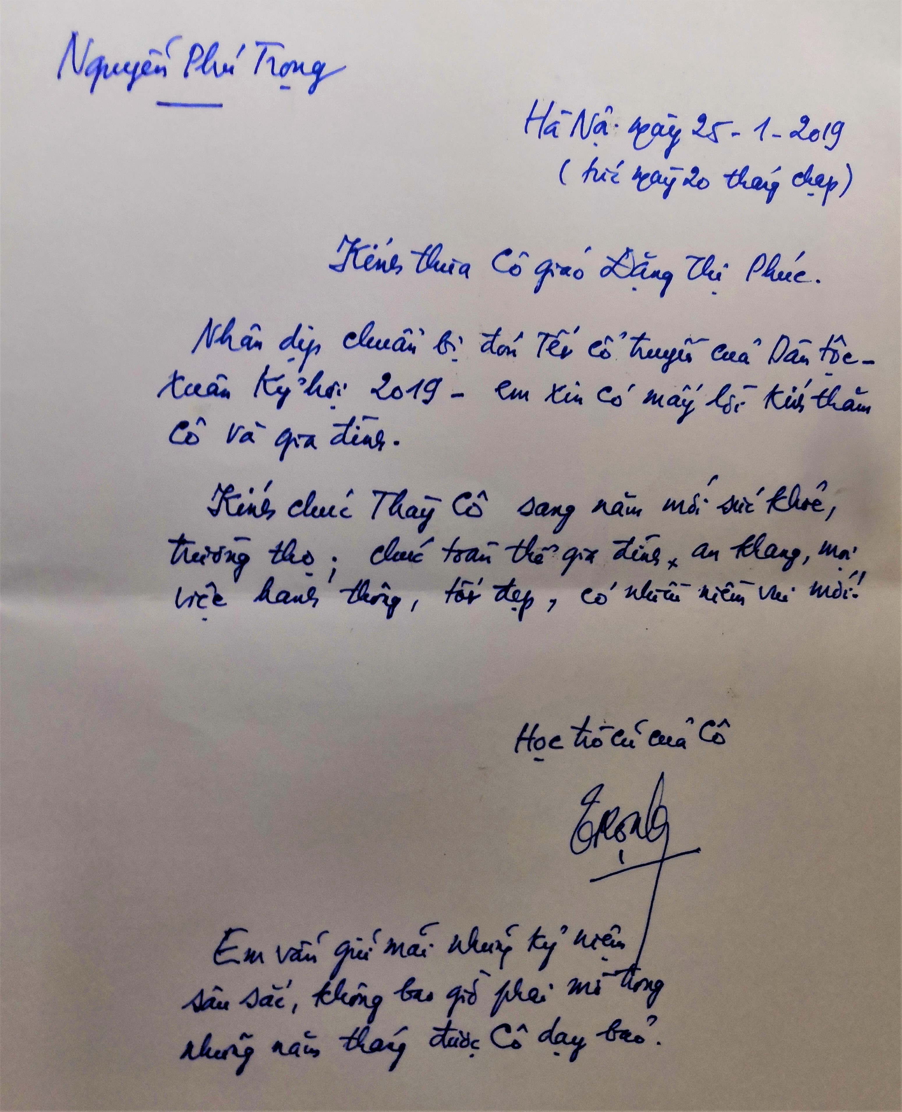 Co giao cua Tong bi thu Nguyen Phu Trong anh 2